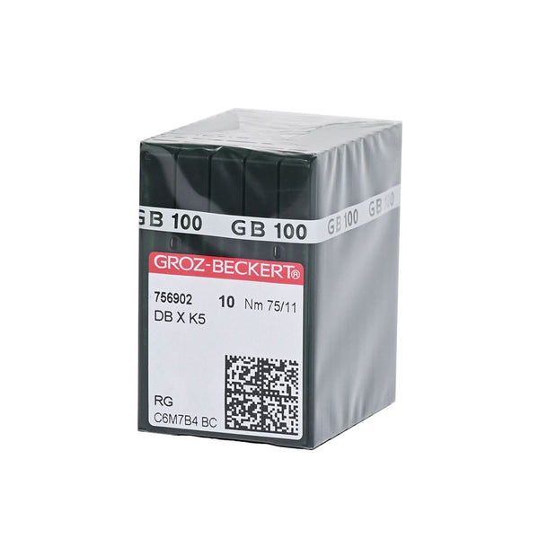 Groz-Beckert Industrienadeln DBxK5 - Größe 75/11 (Schachtel mit 100 Stück)