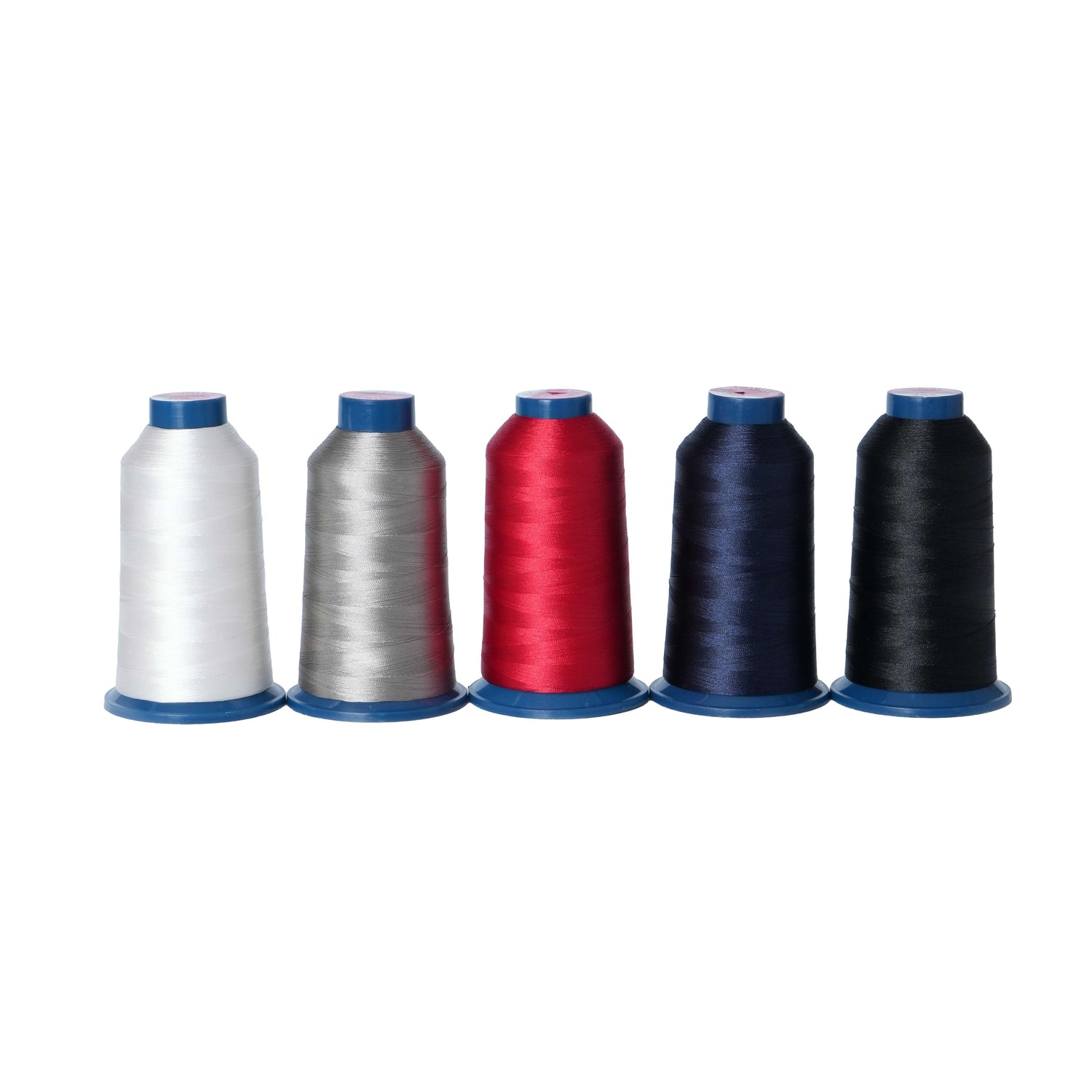 Polyester-Stickgarn Richword – 100 Konen (4000 m) – 5 Basisfarben