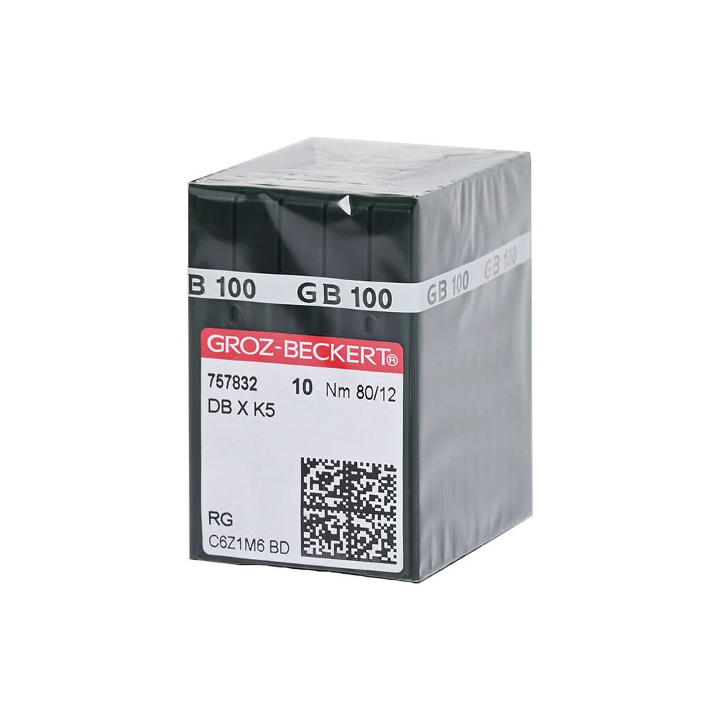 Groz-Beckert DBxK5 Industrienähmaschinennadeln - Stärke 80/12 (100er-Pack)