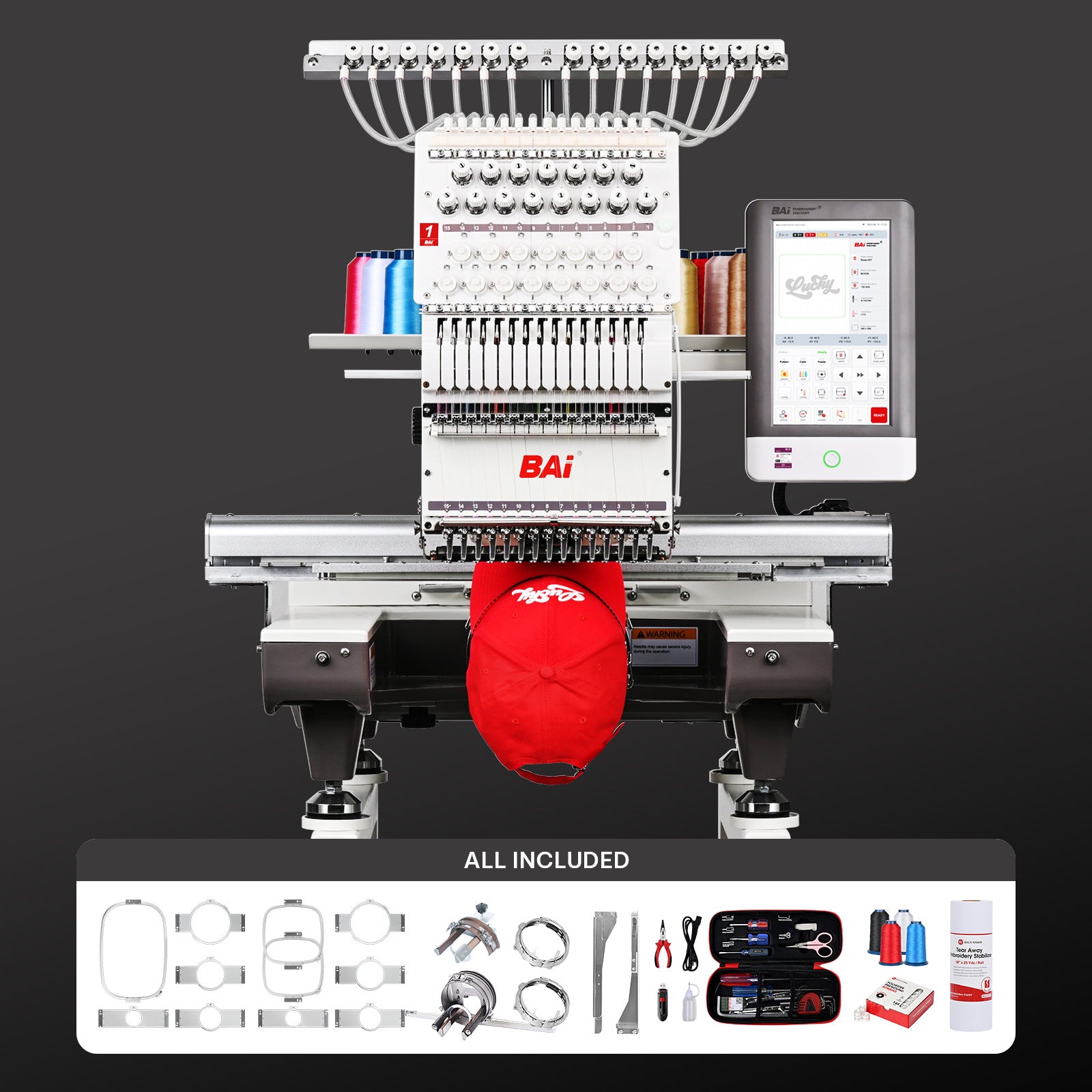 MIRROR Single-Head Embroidery Machine