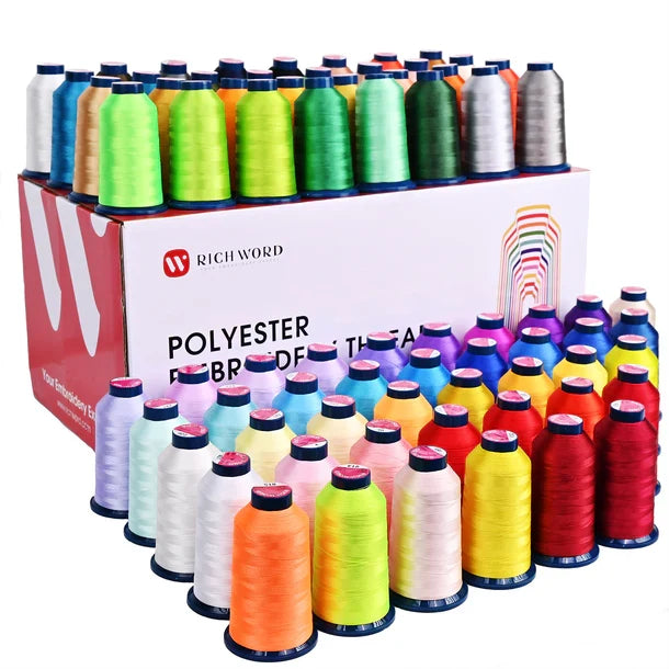 Embroidery Thread Set – 100 Colours × 4000 m