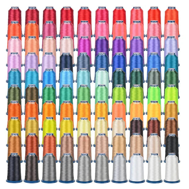 Embroidery Thread Set – 100 Colours × 4000 m