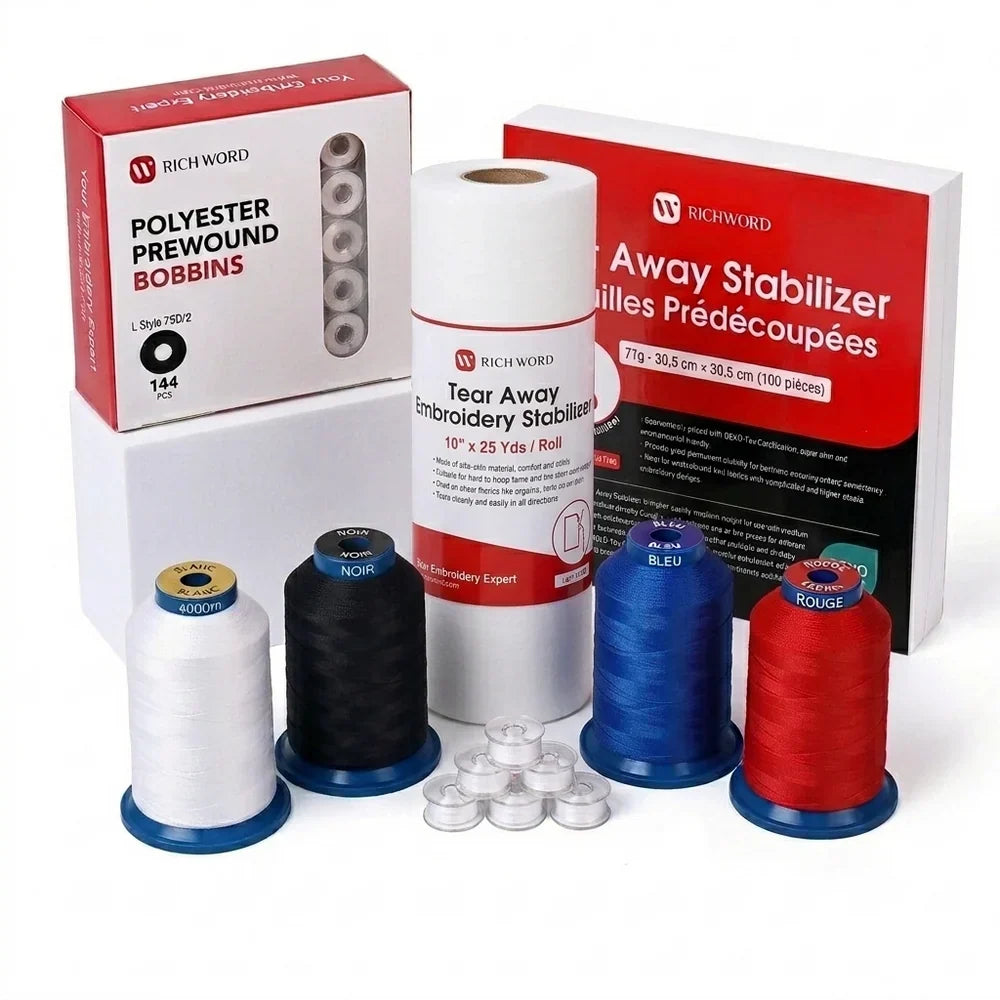 Discovery Starter Pack - threads, bobbins and stabilizers