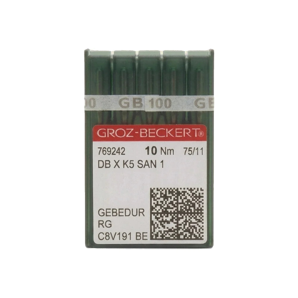 DBxK5 SAN 1 Reinforced Embroidery Needles – Pack of 10